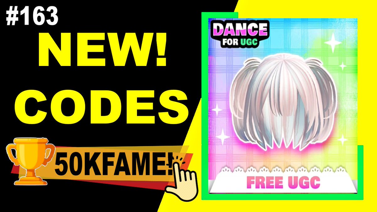 gaden_ram's tweet photo. *NEW* ALL WORKING DANCE FOR UGC CODES TODAY - ROBLOX DANCE FOR UGC CODES...
#danceforugc #danceforugccodes #danceforugcupdate #roblox #freeugc
๐๐click below to view๐๐
https://t.co/Xca9Up5LtF via @YouTube https://t.co/TNgxBZf4Xg