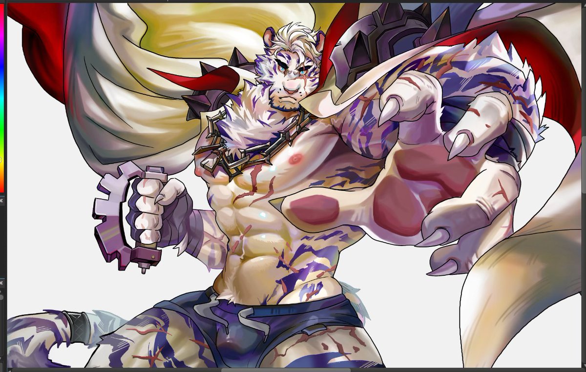 #Mountain #ArknightsFanArt  #furryarwork