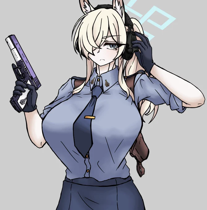 誕生日ということで前に見たレイヤーさんがしていたシューティングレンジカンナさんです。G17Lはいいぞ。 