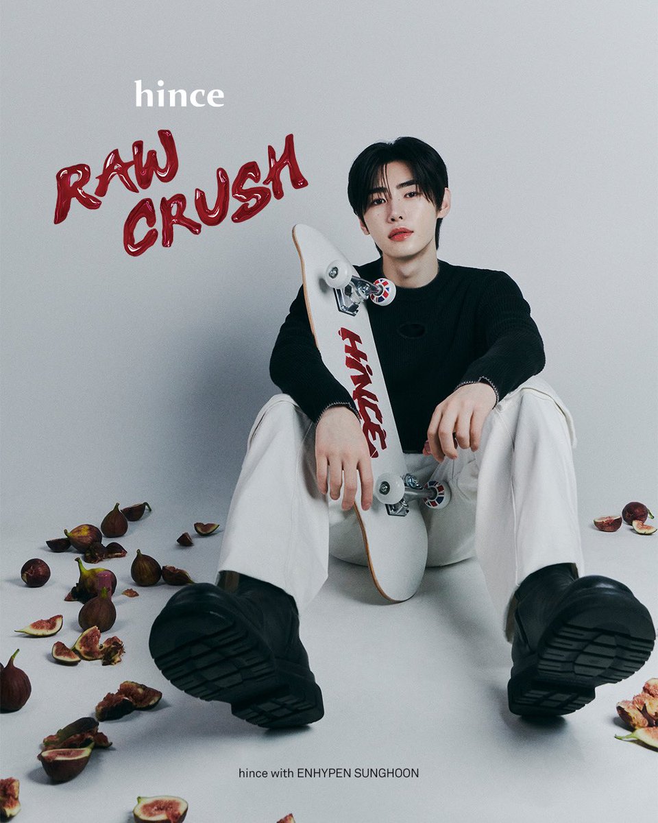 ENHYPEN SUNGHOON の [RAW FIG] ルック🌹

hinceは迷っている···
ENHYPENソンフンの八色鳥のような魅力に···

これまでのさわやかワンコと氷の王子様は忘れてください・・・
皆さんの心臓を鷲掴み・・・(´ヮ`)💖

SUNHOONのPICKカラーは12 #RAW_FIG　

絶妙な濃度のMLBBローズカラーで、