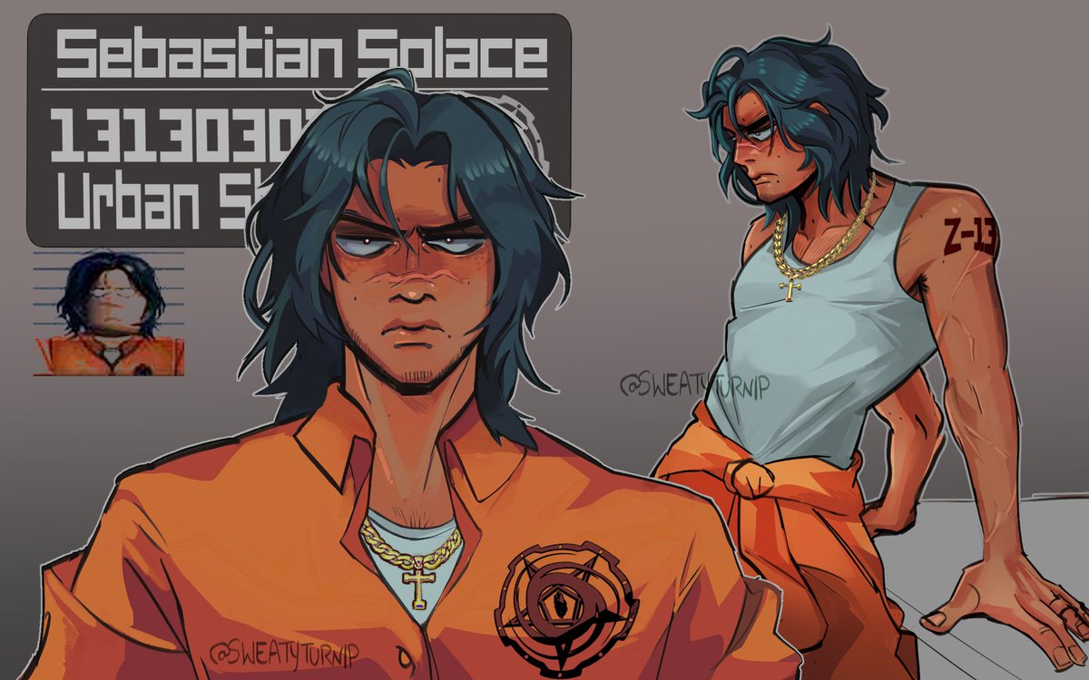 sweatyturnip's tweet photo. Biblically accurate Sebastian Solace
 #pressureroblox #pressurefanart https://t.co/Q082YzmRxO