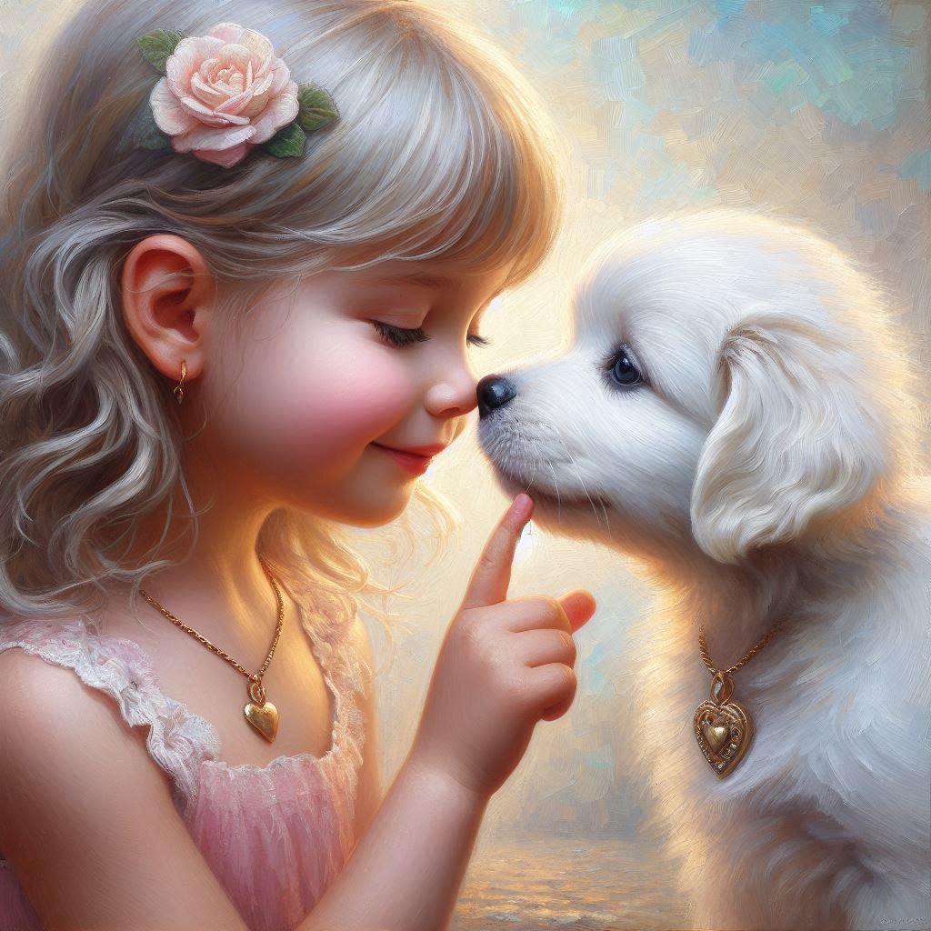 Take care ...

Of your dog 🐶

He will take care 

of your soul 💕

~My #AIart
