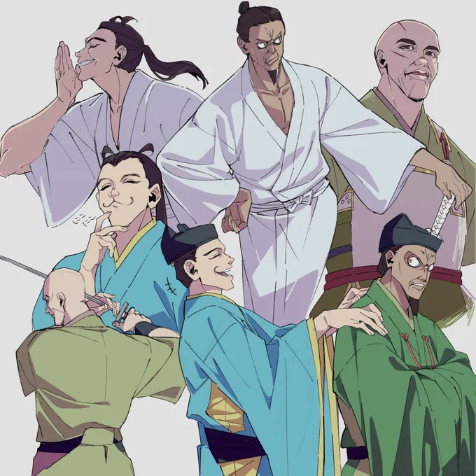 信濃のおじさん…😌 #逃げ若 