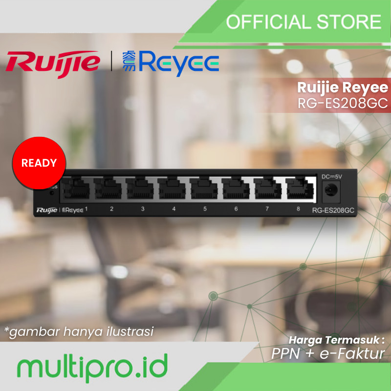 alterdiaz's tweet image. Ruijie Reyee RG-ES208GC 
8 Port Gigabit Cloud Managed Switch
tokopedia.link/MCbs80dkIMb
.
8-Port Gigabit Smart Switch
Desktop Steel Case
Warranty : 3 Years
.
#ruijie #reyee #switch #managed #surabaya 
#sidoarjo #gresik #kekinian #terkini #hits
#viral #trend #trending #fyp 
#gigabit