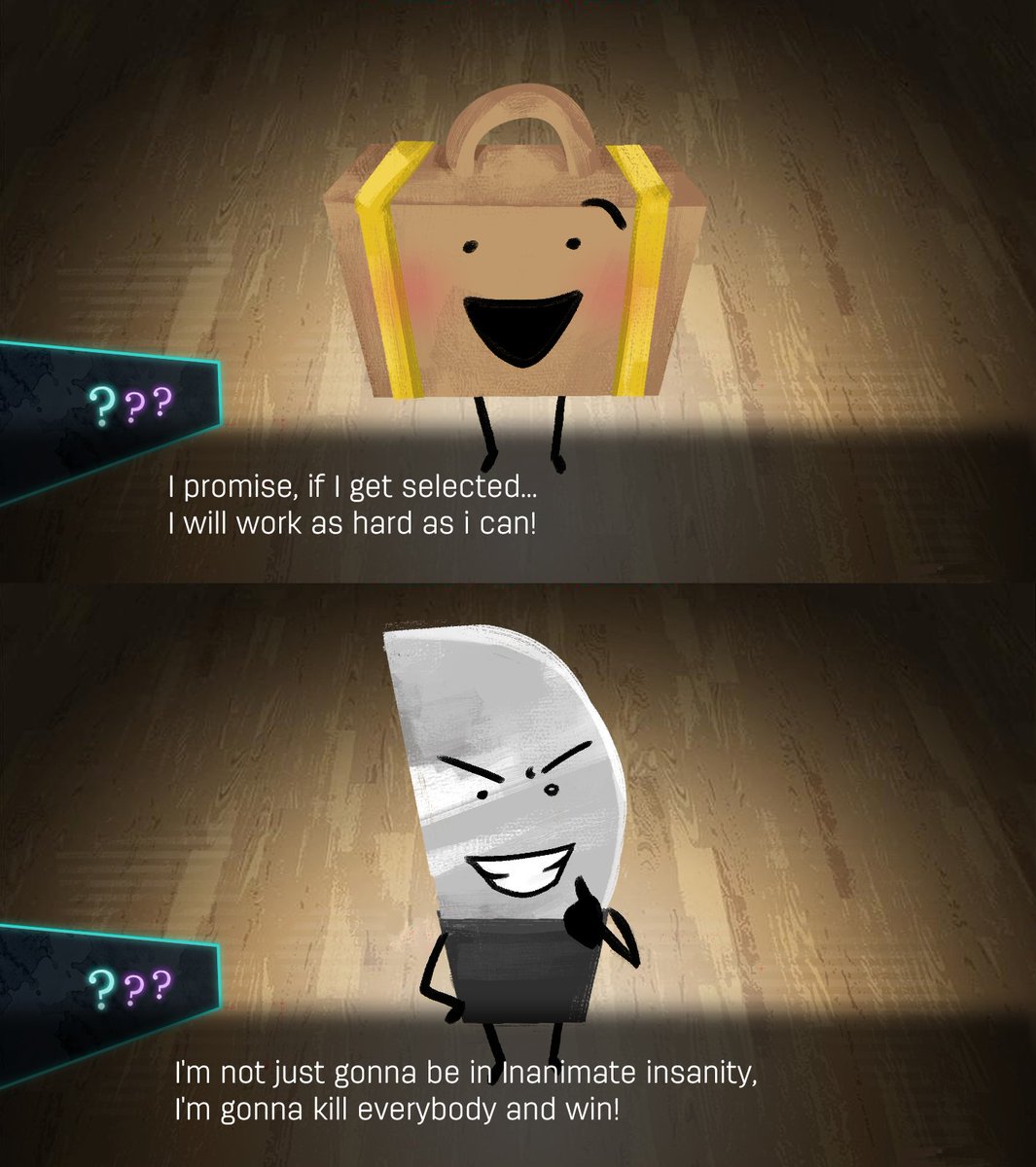 That was a lie! Cuz the real contestant said...