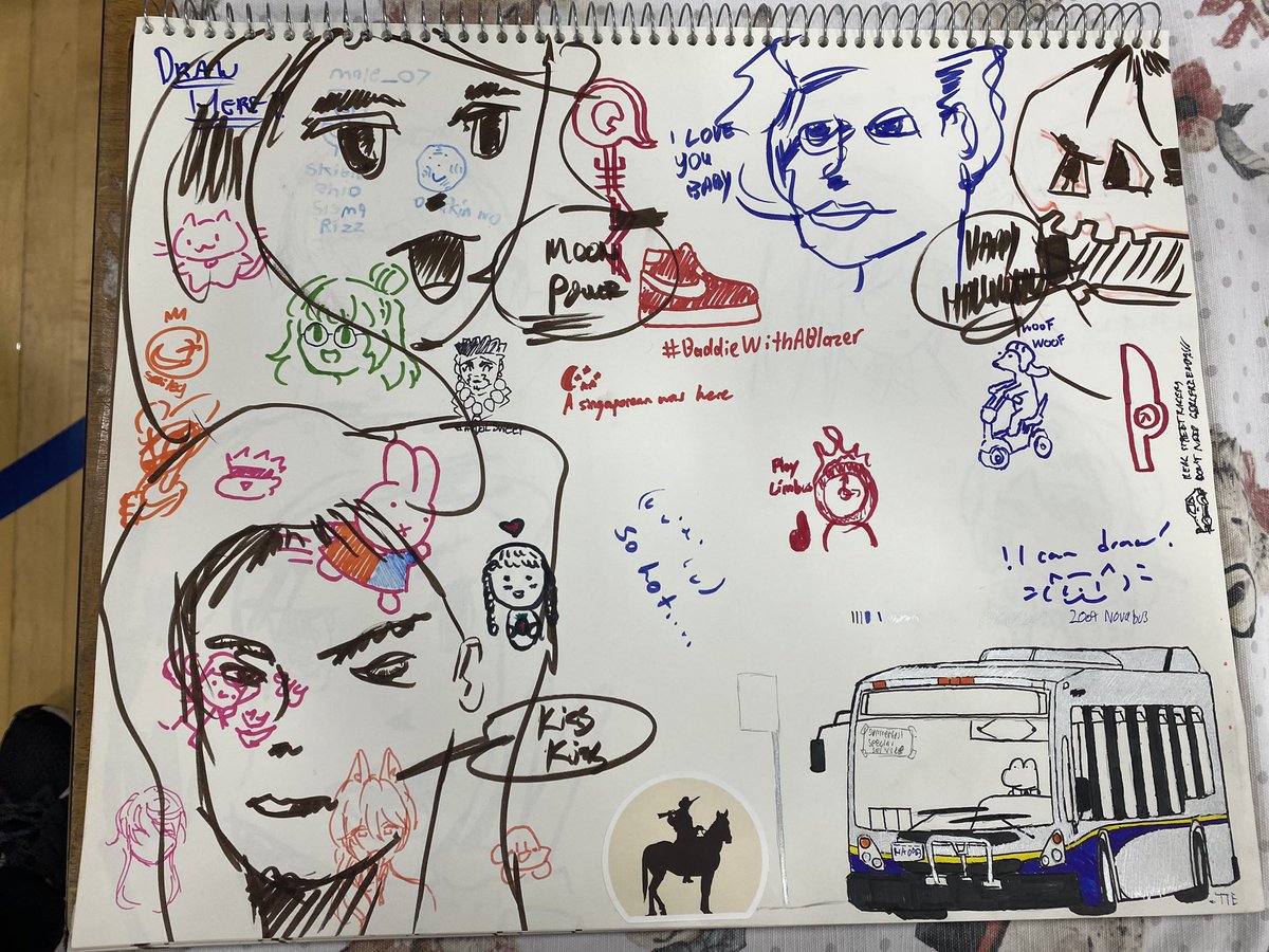 Thanks to everyone who dropped by our table at Summerfest today to draw some amazing doodles! 🎨