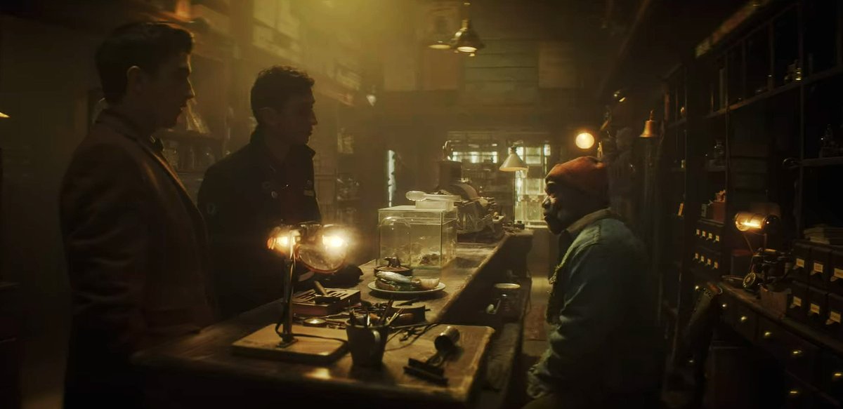 Another reason I adore #DeadBoyDetectives  is the absolutely incredible set design. Every single set has so much love and care put into the background details. It's amazing #SaveDeadBoyDetectives