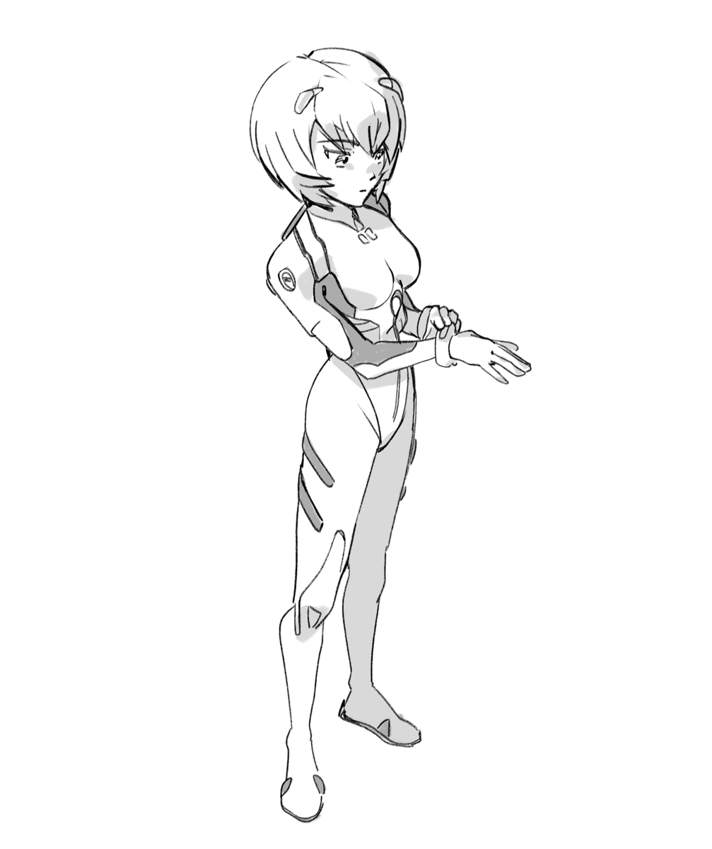 Ayanami... 
Rei...