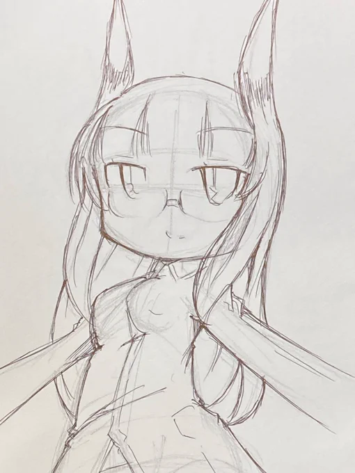 マリーさんとライスさん落書きw #こみっくトレジャー44