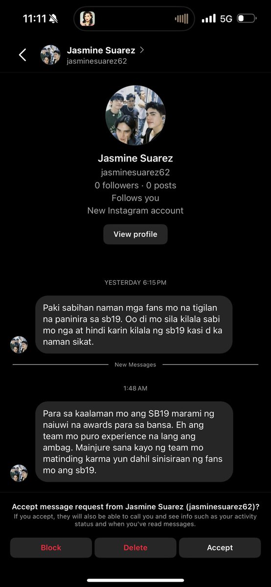 Rondina011's tweet image. I don't want to drag anyone into this issue, but I would just like to address this account and remind everyone that it’s never okay to wish harm on anyone else. I can accept it if it's just me, but really, our team? I hope that you find peace and happiness in your ❤️ God bless u!