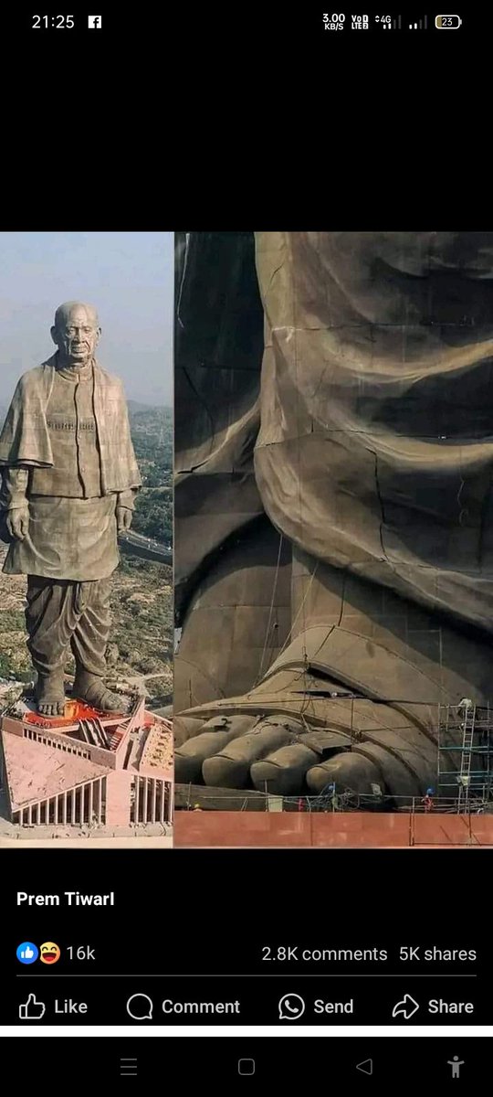 ajeetuniqueinc's tweet image. स्टेचू ऑफ़ यूनिटी में आया स्पेस टेक्नोलॉजी का असर

#सरदारपटेल
#Manipur  #Modi_3
#ManipurViolence
#यादव_विरोधी_गोदी_मीडिया
#कामके_ना_काजके_दुश्मन_समाजके