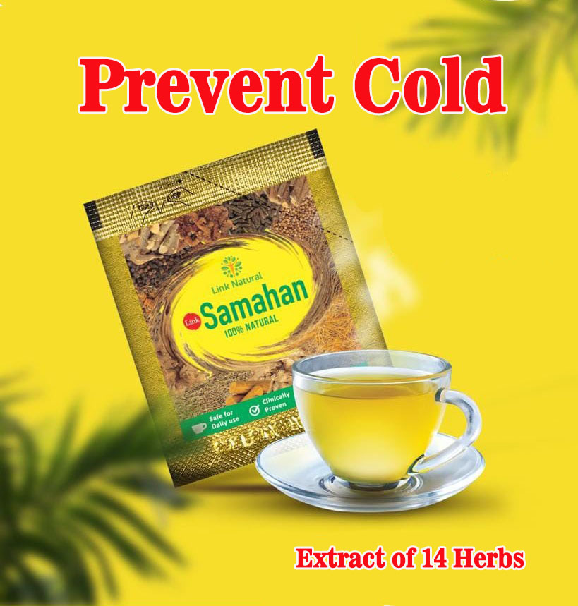 Samahan, 100% natural herbal remedy trusted by millions of consumers all over the world for the prevention and relief of cold and cold related symptoms. Extract of 14 Herbs

Buy online @ Amazon and  asrcp.in