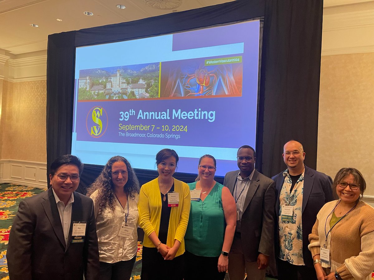 Kenneth Ziegler, MD, FACS, FSVS, RPVI (@ziegler_md) on Twitter photo The <a href="/WestVascular/">Western Vascular Society</a> DEI committee past and present celebrate with <a href="/CaliJohnsonMD/">Cali Johnson, MD, EdD</a>, the inaugural grant awardee for research in underserved vascular surgery populations at #WesternVascular2024 The <a href="/WestVascular/">Western Vascular Society</a> DEI committee past and present celebrate with <a href="/CaliJohnsonMD/">Cali Johnson, MD, EdD</a>, the inaugural grant awardee for research in underserved vascular surgery populations at #WesternVascular2024
