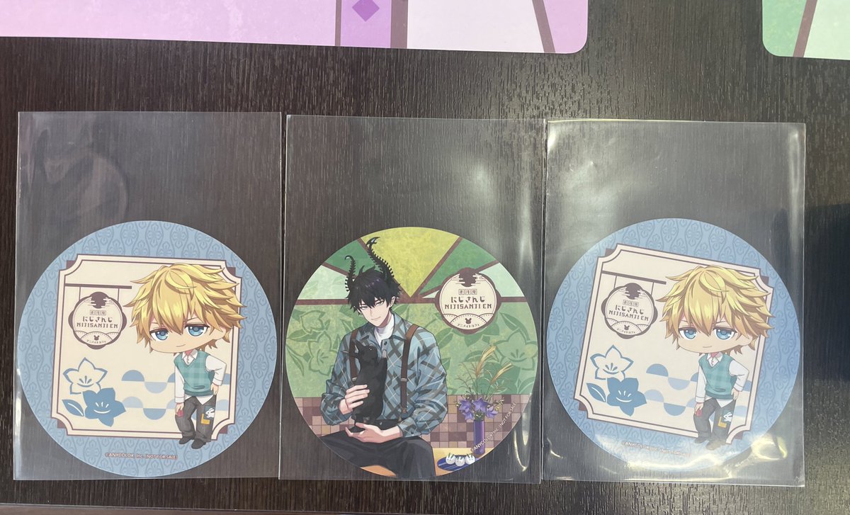 【交換】にじさんじ　アニカフェ　コースター　アニメイトカフェ　お月見

譲→ 等身😈🛸、SD 🛡2

求→ 🤡🎈（等身、SD）

等身↔︎等身、SD↔︎SDでお願いいたします。

友人代理です。
本日池袋手渡しのみ
（20時くらいまで滞在予定）

よろしくお願いいたします。