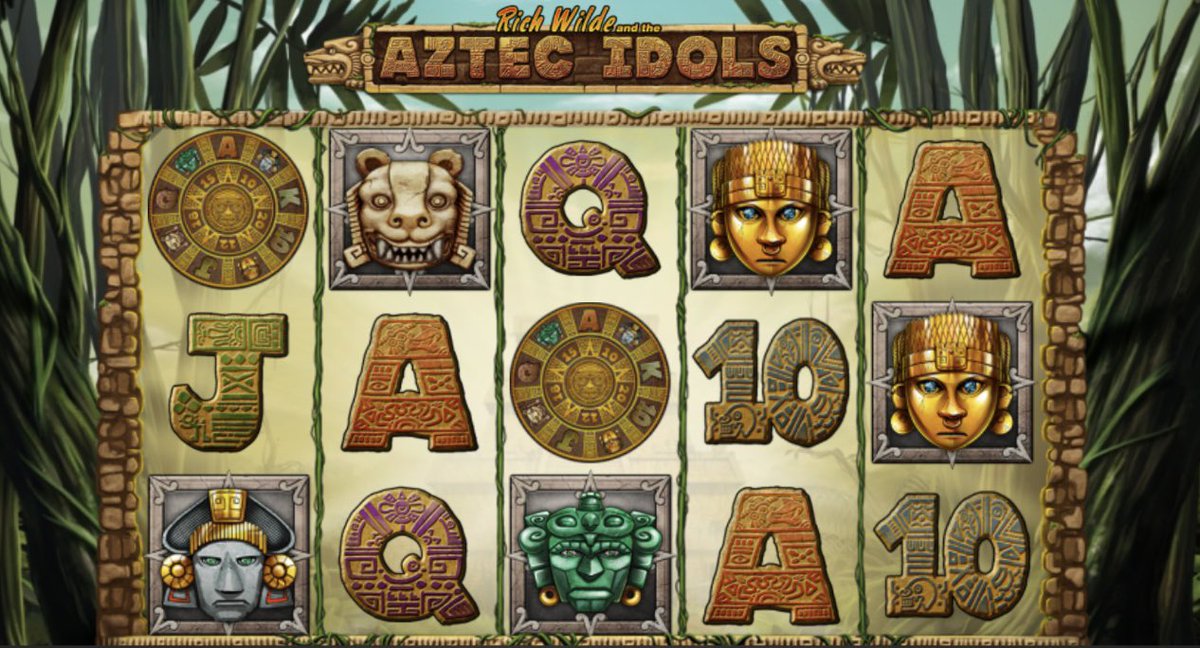 ⭐️本日のおすすめゲーム紹介⭐️

PNG SLOTS
"Aztec Idols"

ピラミッドがテーマになっているスロットゲームです‼️宝を選択して高配当を狙おう！！

#スロット　#MANEKI 
今すぐMANEKIでプレイしよう！！
maneki-c.com/#/register?cod…