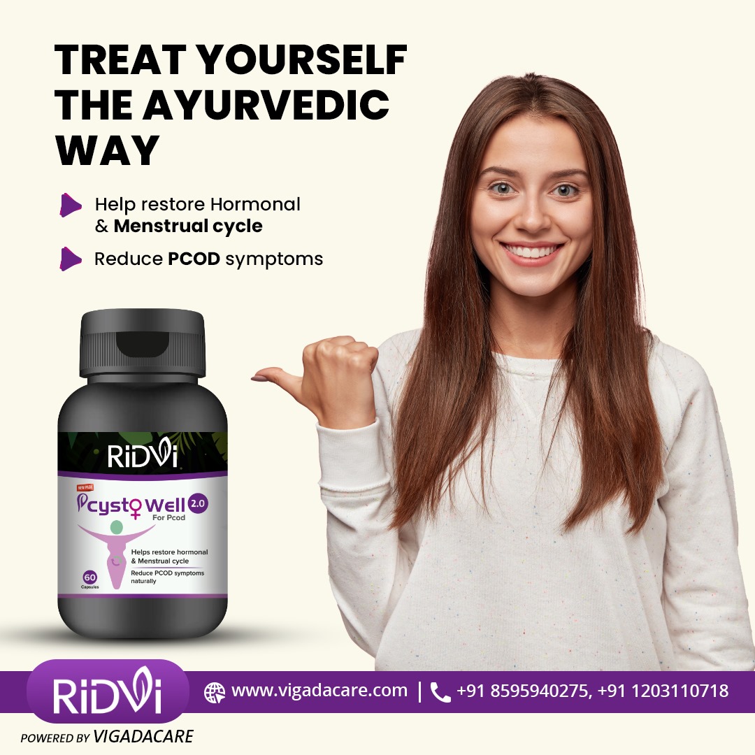 VigadaCare's tweet photo. Treat yourself the Ayurvedic way! 🌿✨ Find natural relief from PCOD with RiDVi Pcysto Well. Balance hormones, manage symptoms, and embrace a healthier you. 🌸
Visit Here: https://t.co/MYom2SPpul

#AyurvedaForPCOD #NaturalHealing #HormonalBalance #RidviPcystoWell #WomensHealth https://t.co/XlHny9myaE