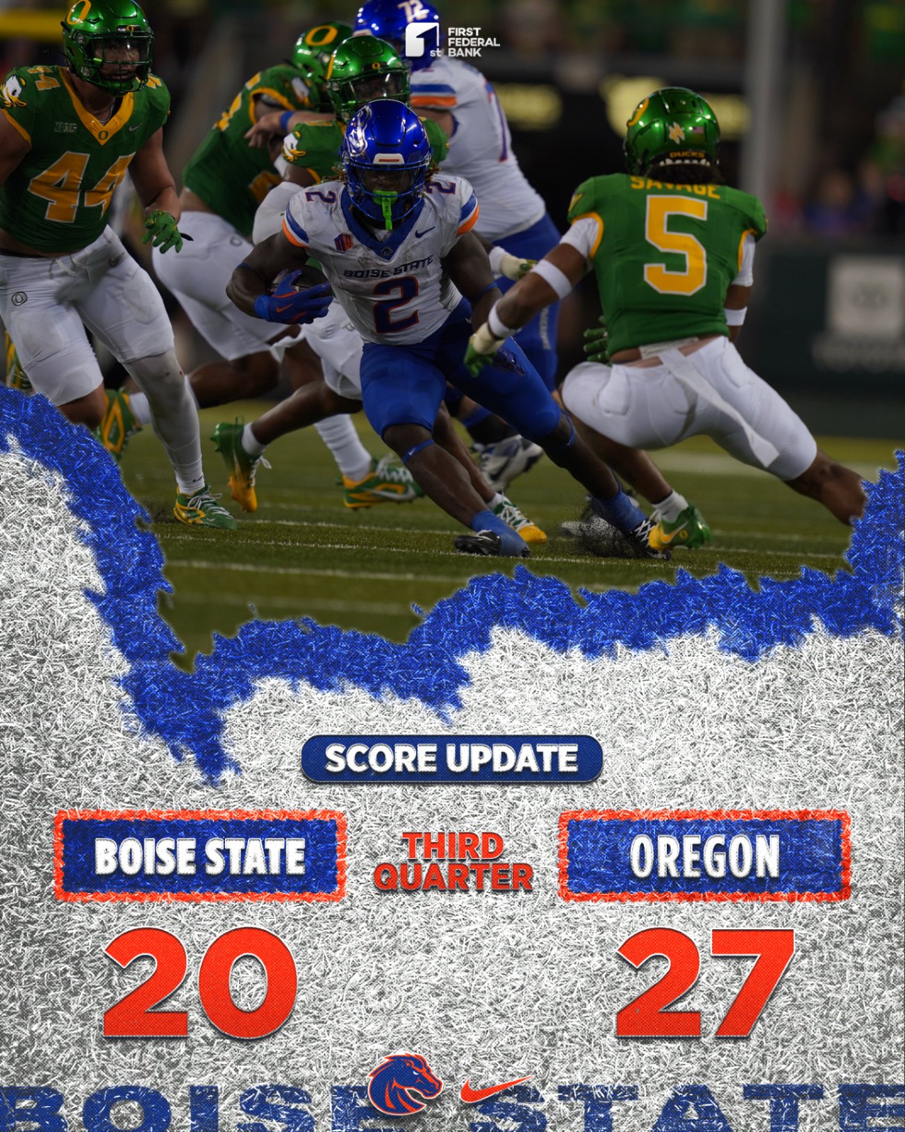 Boise State Football on X Headed to the 4th BleedBlue BuiltDifferent https t gSNGwqdg4S X