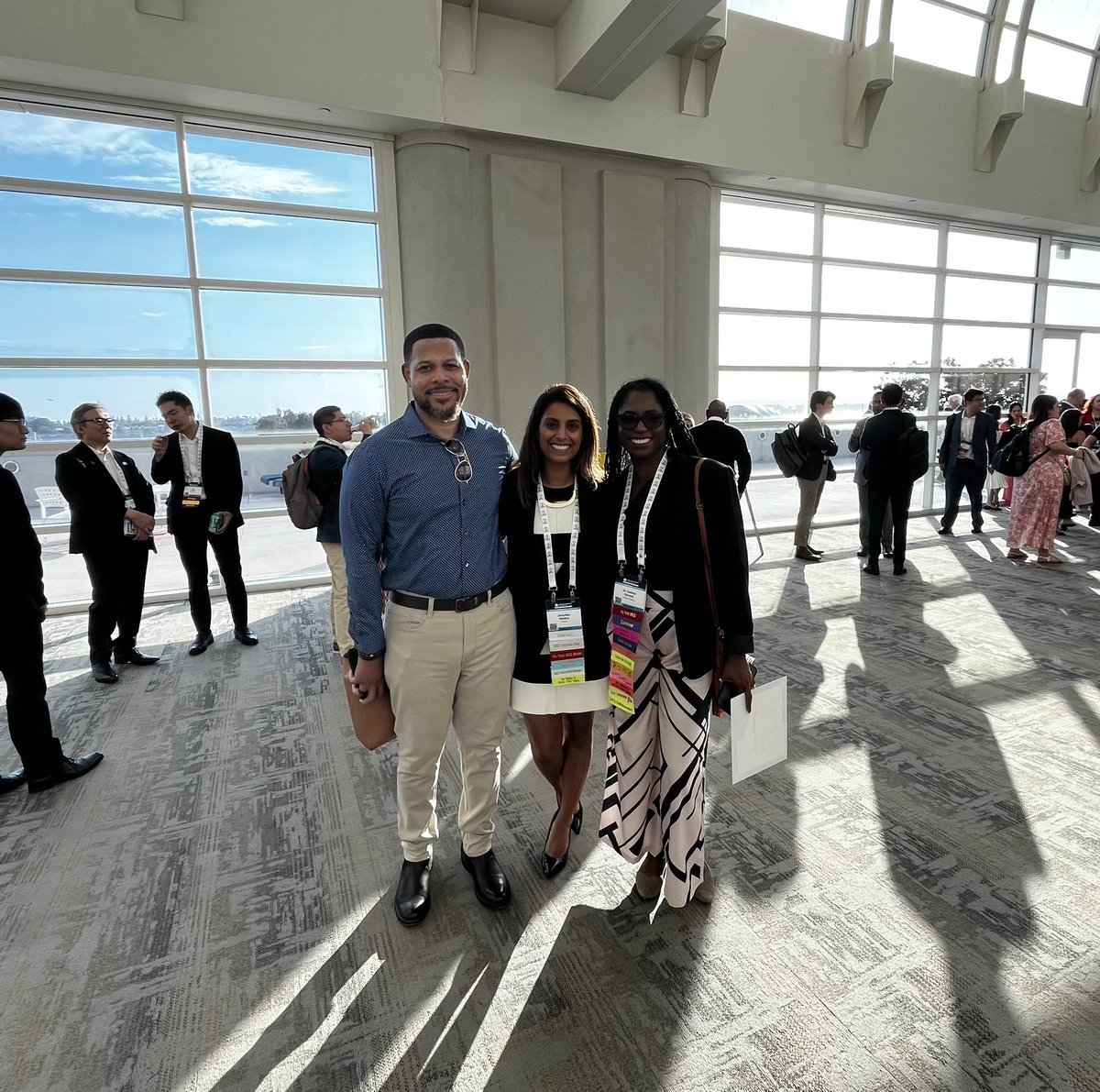 Jarushka Naidoo (@drjnaidoo) on Twitter photo Very special moment meeting my former patient #SydneyBarned & her husband <a href="/IASLC/">IASLC</a> #WCLC24
We first met in 2017, when she was diagnosed with stage IV ALK+ NSCLC
She is now a practicing doctor & patient advocate🏆
#AnyoneWithLungsCanGetLungCancer <a href="/lcfamerica/">LungCancerAmerica</a> <a href="/ALKPositiveinc/">ALK Positive</a> Very special moment meeting my former patient #SydneyBarned & her husband <a href="/IASLC/">IASLC</a> #WCLC24
We first met in 2017, when she was diagnosed with stage IV ALK+ NSCLC
She is now a practicing doctor & patient advocate🏆
#AnyoneWithLungsCanGetLungCancer <a href="/lcfamerica/">LungCancerAmerica</a> <a href="/ALKPositiveinc/">ALK Positive</a>
