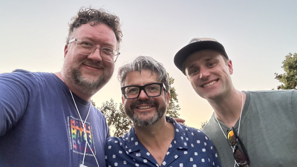 Timothy Good, ACE BFE πΈπͺπ³οΈβπ (@timothygood) on Twitter photo Thank you <a href="/davidllama/">David Llama</a> for reaching out for that extra ticket. What a wonderful gent you are!! And <a href="/ACEFilmEditors/">AmericanCinemaEditor</a> #EditFest would not be complete without a picture with the mayor himself <a href="/coreysfrost/">Corey Frost</a> who, yes, had his Twitter image on his name tag. #editing #postchat Thank you <a href="/davidllama/">David Llama</a> for reaching out for that extra ticket. What a wonderful gent you are!! And <a href="/ACEFilmEditors/">AmericanCinemaEditor</a> #EditFest would not be complete without a picture with the mayor himself <a href="/coreysfrost/">Corey Frost</a> who, yes, had his Twitter image on his name tag. #editing #postchat
