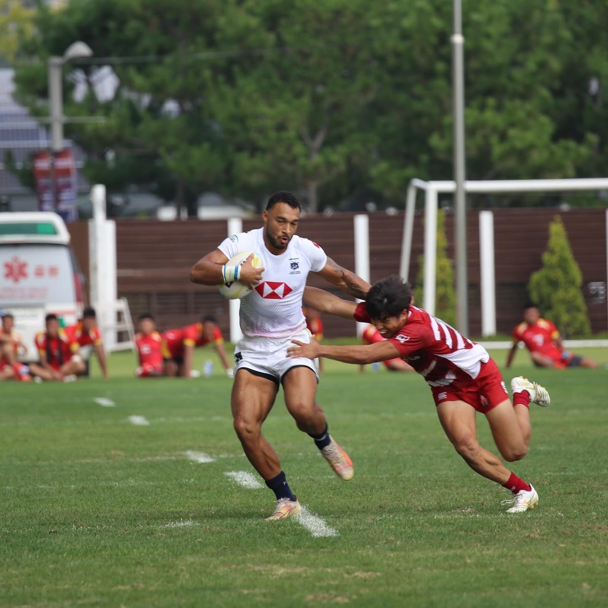 Both Hong Kong China teams are final-bound in Korea!

HKG Men v China 14:50 🔥🏉

HKG Women v China 15:15 🔥🏉

Tune in and support the squads on <a href="/RugbyPass/">RugbyPass</a> TV

#hkrugby #allin #LFG