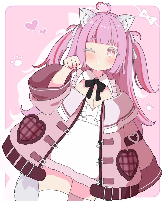 Vtuberの巣籠ほのかさんを描きましたリクエストありがとうございました#skeb #commission 