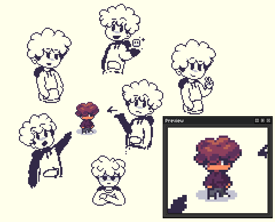 Some doodles 
#pixelart