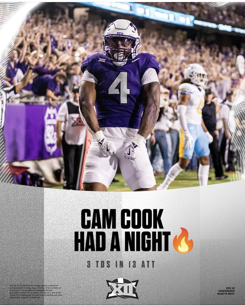 Coach Creek, M. Ed. (@coachcreek10) on Twitter photo Okay <a href="/CamCook_4/">Cam “The Chef” Cook</a> , have a day young man.
This young man is the truth… Speed, quickness, power, vision, balance, hands… Tools on top of tools. He is gonna COOK all year long.
#LoveToCompete
#WinTheDay Okay <a href="/CamCook_4/">Cam “The Chef” Cook</a> , have a day young man.
This young man is the truth… Speed, quickness, power, vision, balance, hands… Tools on top of tools. He is gonna COOK all year long.
#LoveToCompete
#WinTheDay