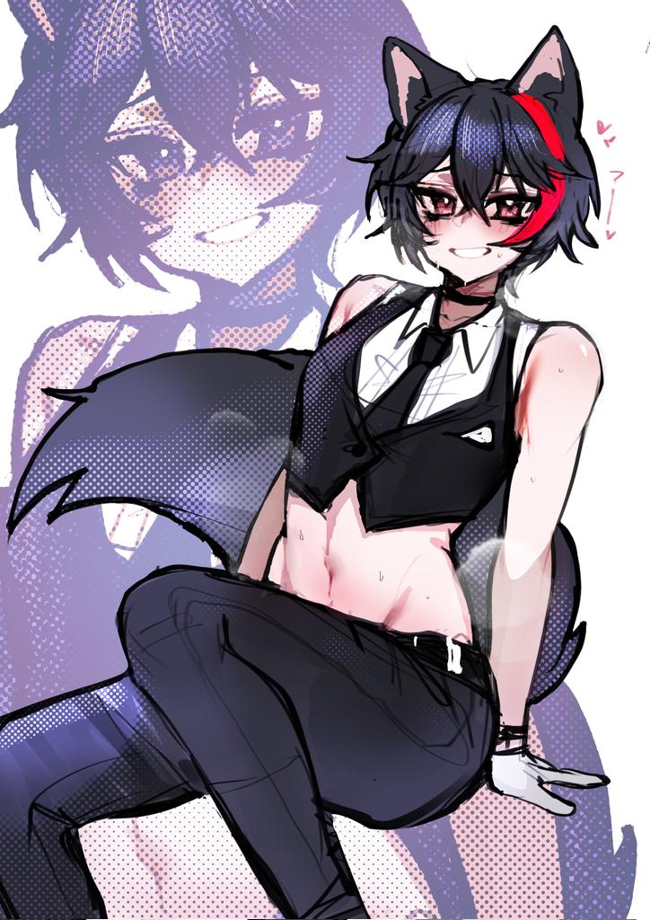 Do you guys like this kind of outfit? ❤️

Art: <a href="/osiimiartist/">Osiimi🔞 → check pin</a> 
Design: @Potari_vt