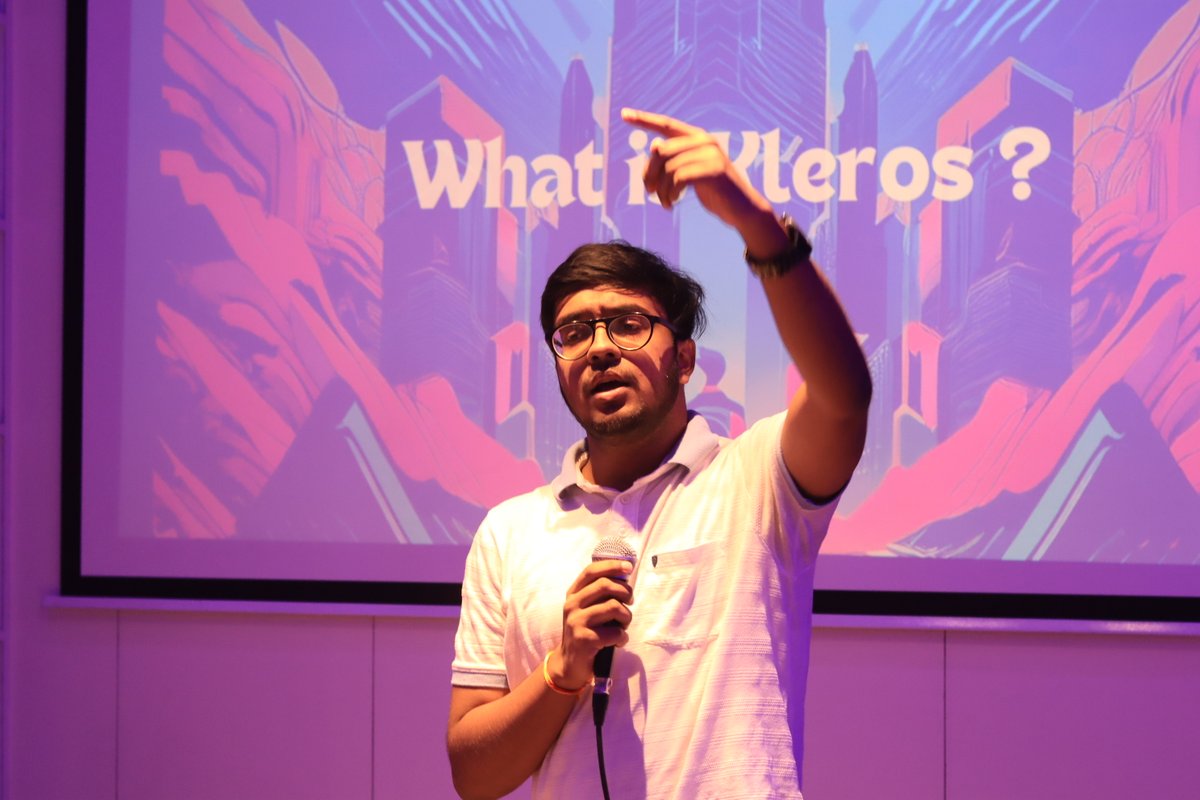 sanmoydam's tweet image. As the host and voice of @Kleros_io at #Web3Essentials

I was excited to highlight how our Decentralized Justice Protocol enhances the #Web3 ecosystem. We explored Kleros&apos; role in dispute resolution and its potential to transform online arbitration.

#DecentralizedJustice
