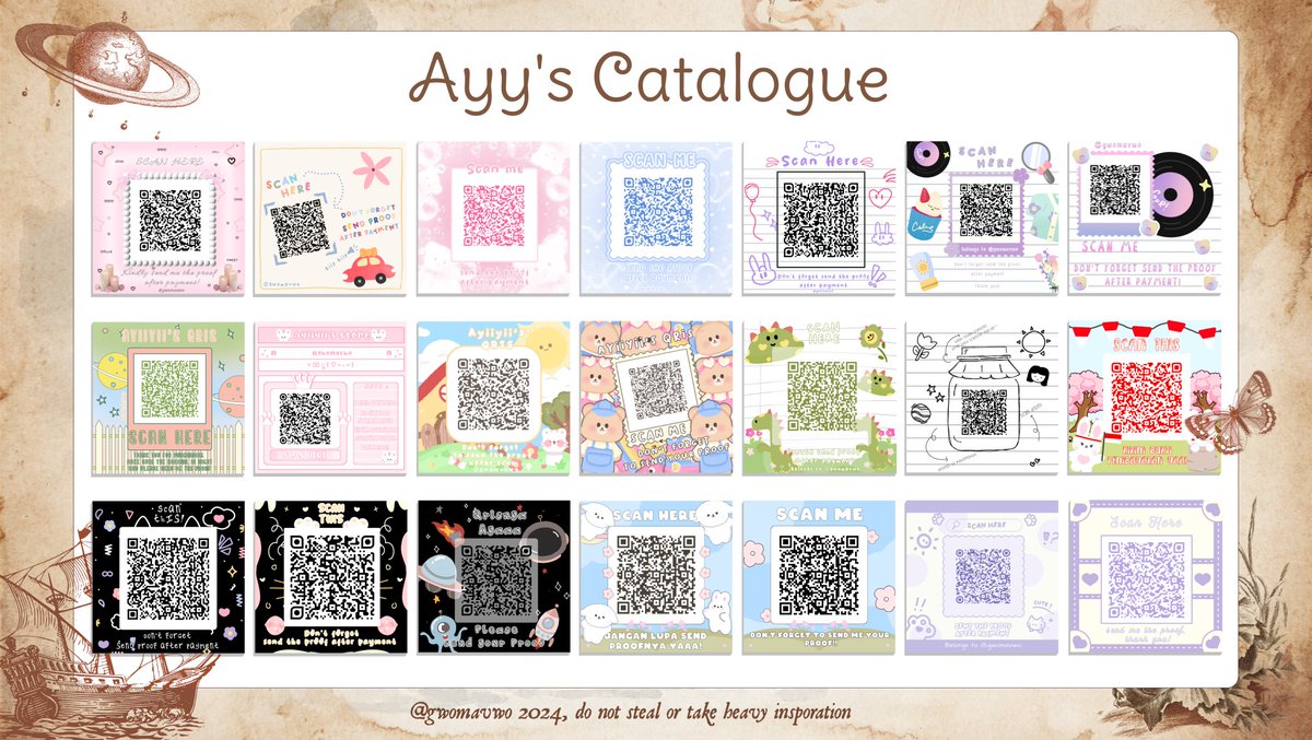 Open edit qr/qris deco start 4-8k ajaaa. Udah free ubah pettern sama kasi wm/usn di tengah barcode
#zonauang 50