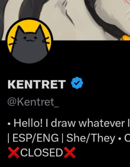 Kentreket's tweet photo. Seems like the hacker bought the blue check for my account. Great news. https://t.co/iObzekEP28