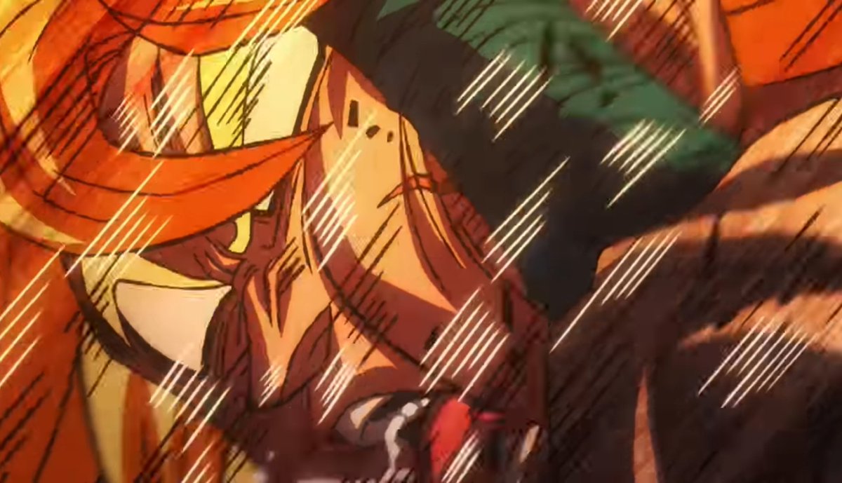 What Broly expected from the fight with Gogeta. 

What he got instead.