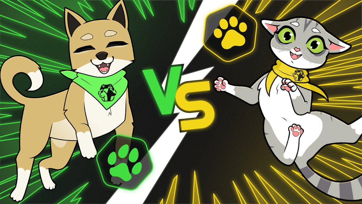C’est le grand retour de l’affrontement : 

Team Chien 🐕 vs Team Chat 🐈

Les streamers rivaliseront d'enthousiasme et de talents pour faire gagner leur team.
Attention, les perdants auront des gages ! 😜

Vous êtes plutôt team chien ou team chat vous ? 👀