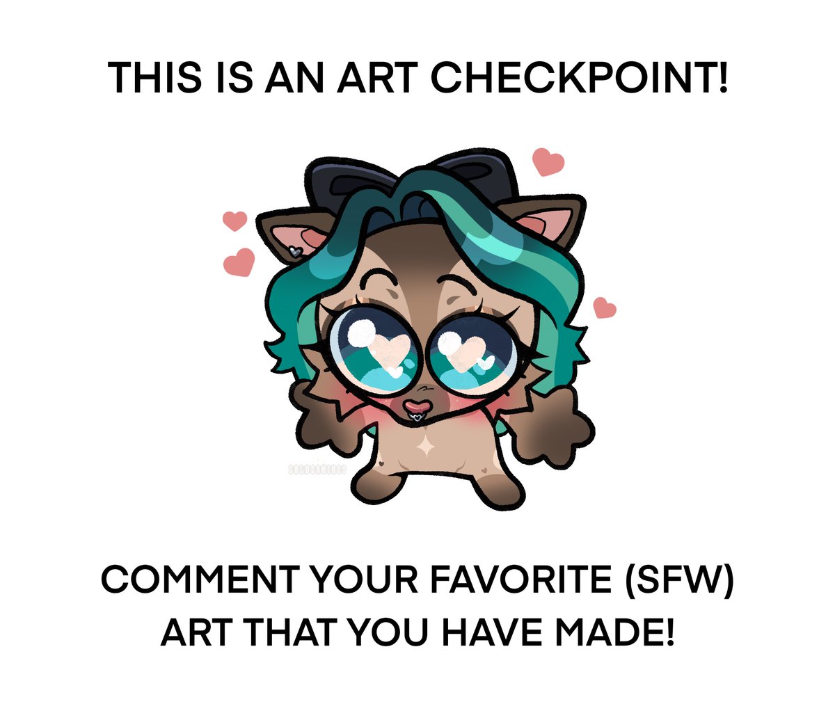 Please show me your art! I promise I see every response 🥰