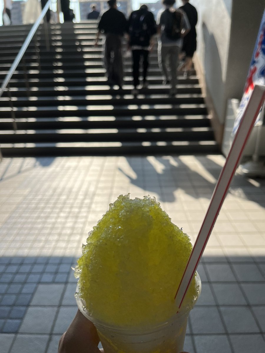 cset7VC's tweet image. さてこのかき氷は幾らになるか…