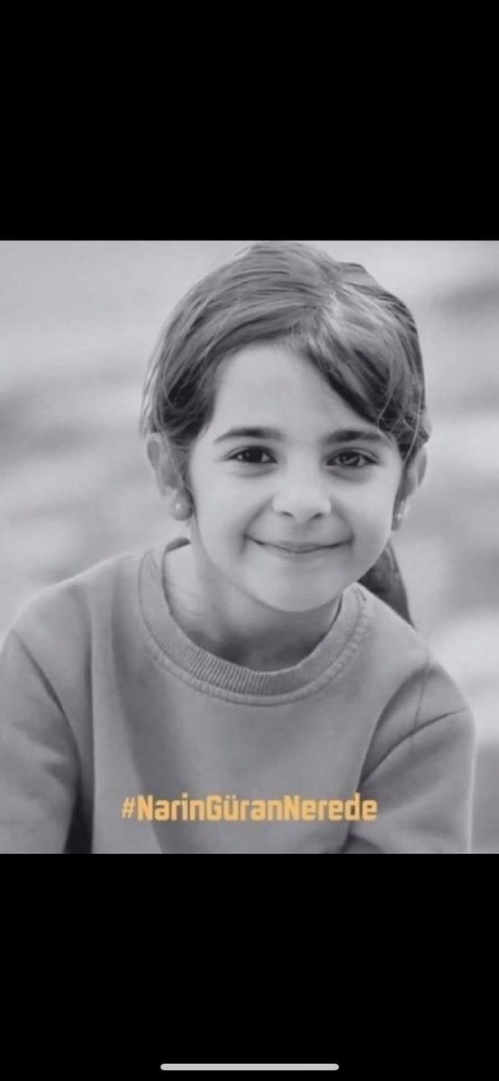 Narin, artık tüm vicdanlı insanların ortak ‘sorunu’ olmalıdır.
Bu çocuğun akibeti diğer çocuklarımızın yarını da demektir.
Unutmayalım, unutturmayalım.🌹