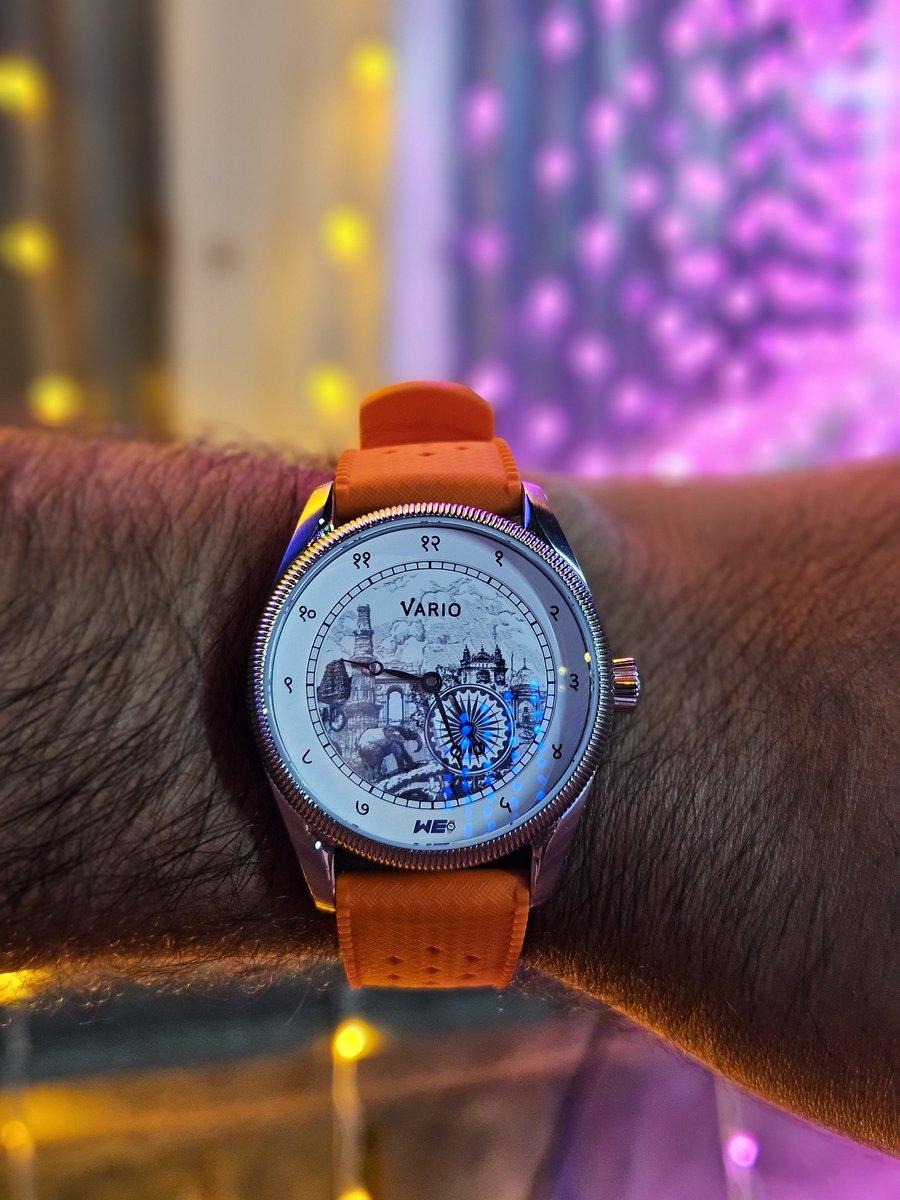 TheWatchDocs's tweet image. No North versus South India when it comes to this beautiful &apos;All India&apos; watch!