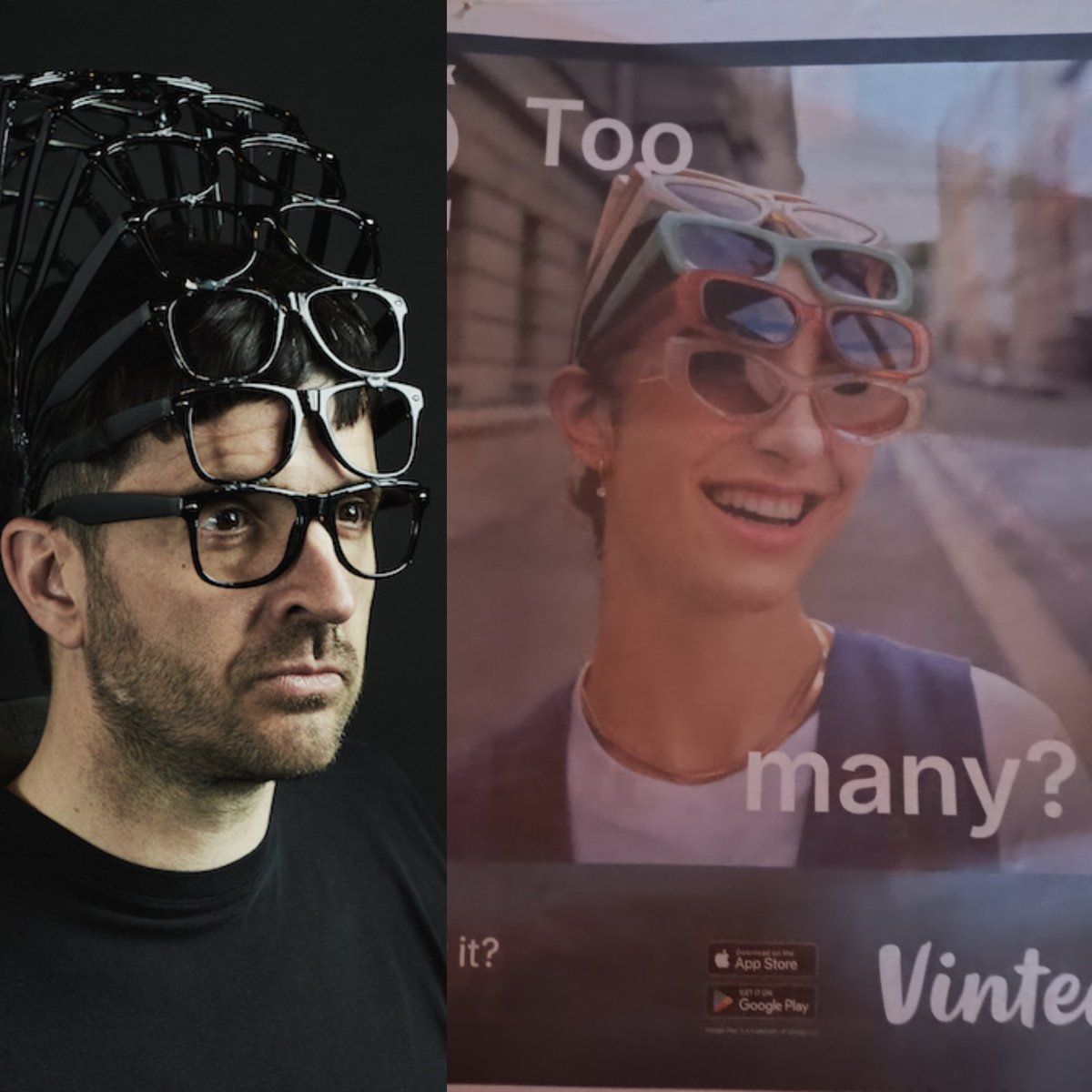 Not just an actor , comedian and artist ...but a <a href="/spendals/">Spencer Jones</a> is fashion trendsetter too it seems