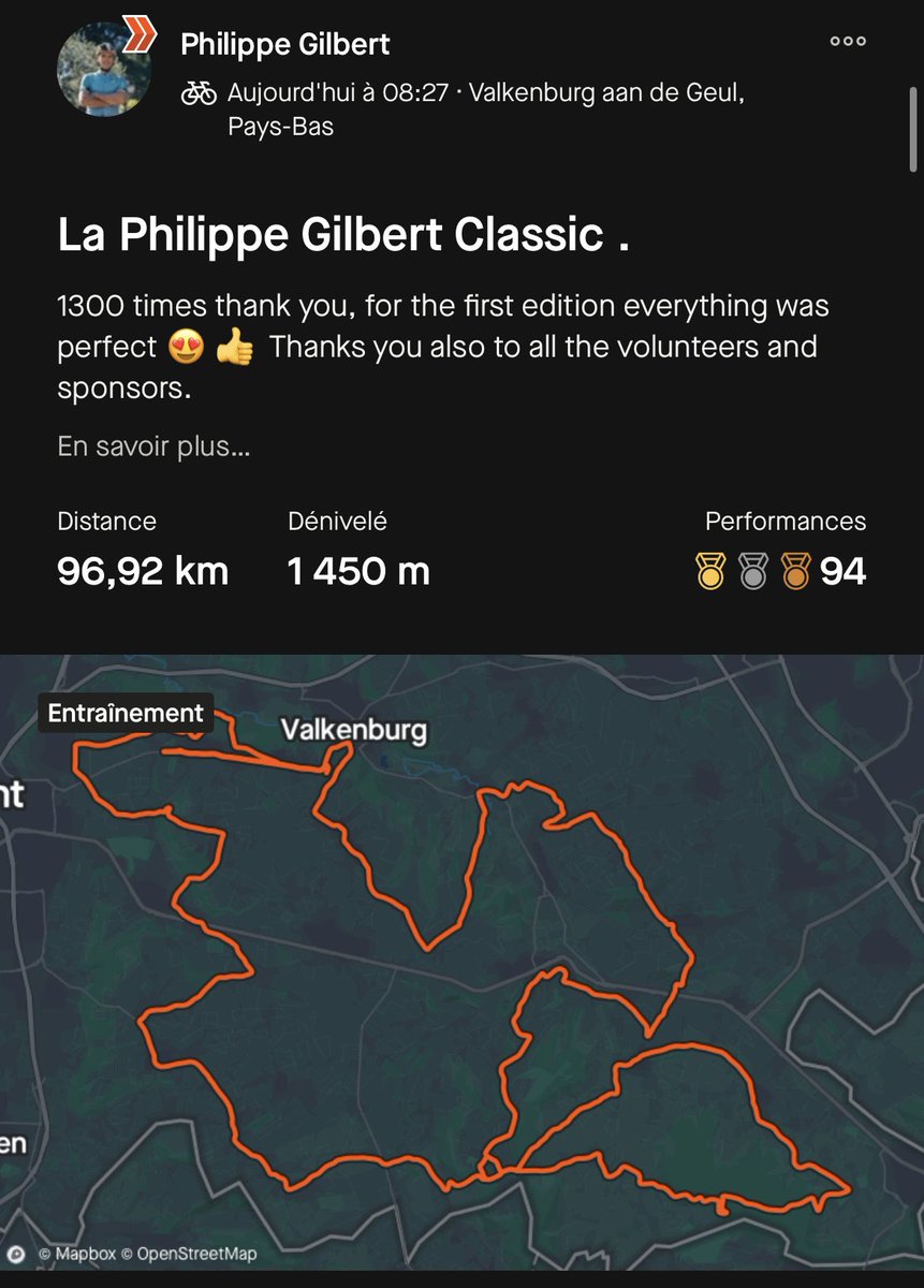 Philippe Gilbert tweet media