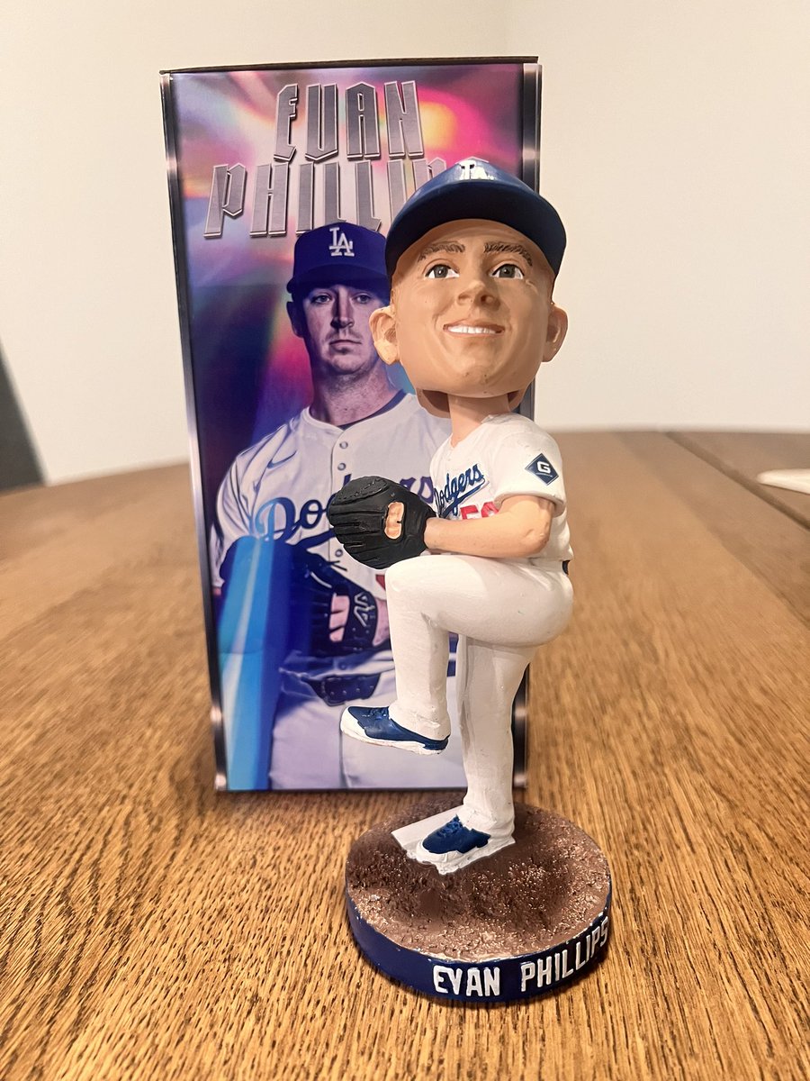 ロサンゼルス・ドジャース エバン・フィリップス フィギュア ロサンゼルス・ドジャース エバンフィリップスフィギュア 未開封