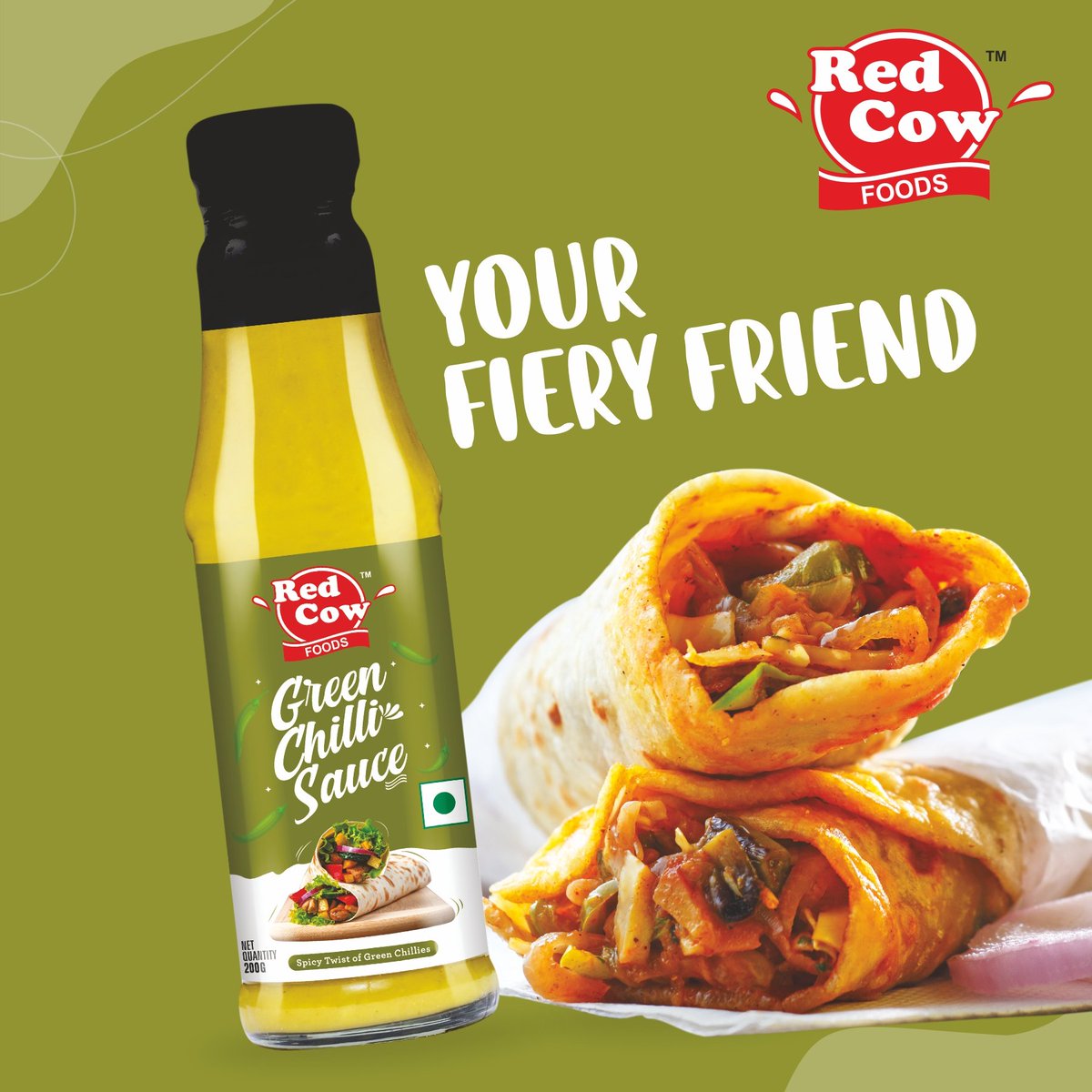 redcowdairykol's tweet photo. Spice up your meals with the zesty kick of our green chilli sauce, your ultimate companion for adding that perfect fiery touch.
#RedCow #RedCowDairy #RedCowFoods #GreenChilliSauce #KathiRoll #FoodLovers #KolkataDiaries #KolkataCity #KolkataSutra #FoodLover #KolkataBuzz #Kolkata https://t.co/ikoPQj65SL
