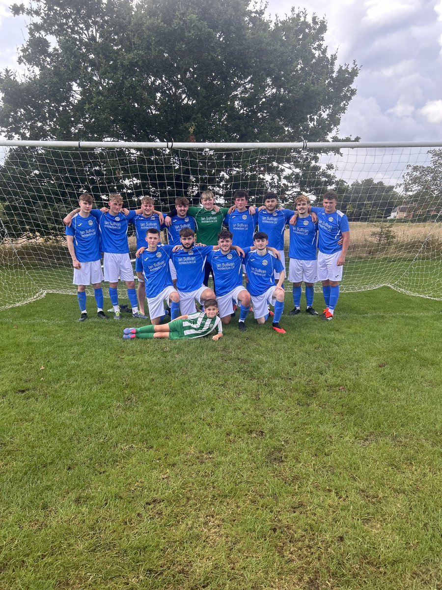 Full time 
 5-4 win vs a good @FCGreatWestern  good luck for the rest of the season lads 
⚽️⚽️⚽️ Jacob Newdick
⚽️ Ben Cleary 
⚽️ Casey Spencer  
⚽️ (own goal) Oliver hill 
MOTM Dan Gallagher
