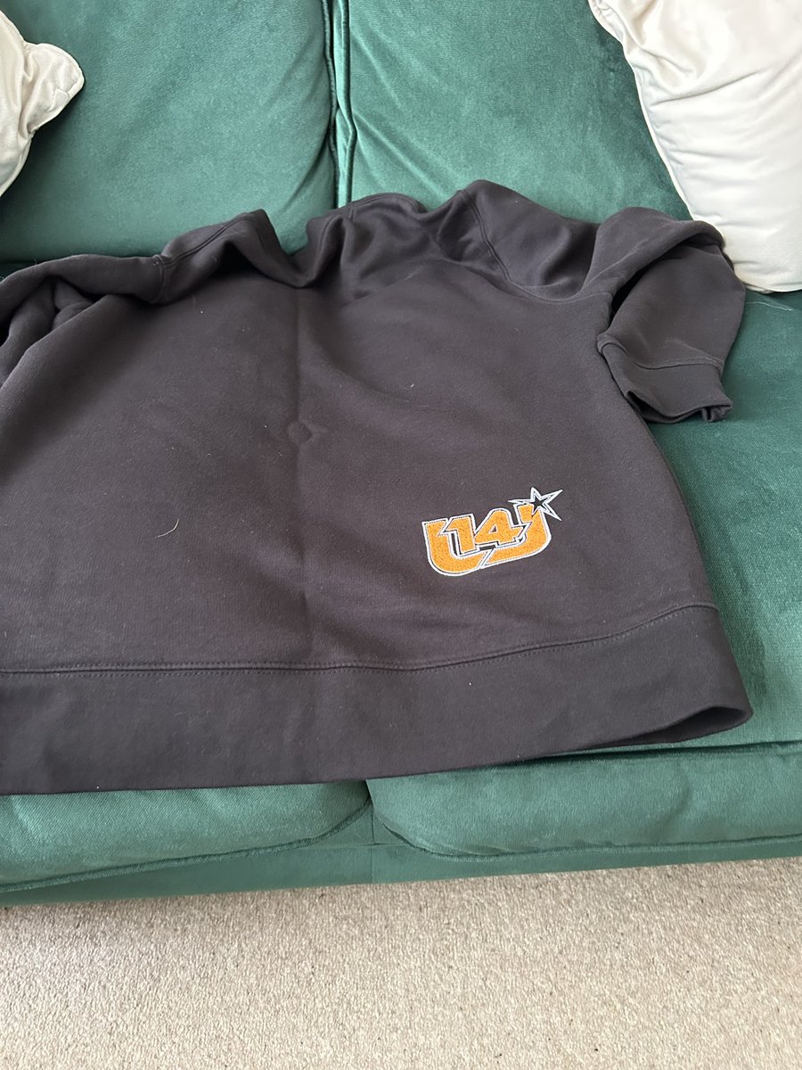 Black <a href="/LeeJack14/">Lee Jackson</a> sweatshirt size medium logo on front and back £10
