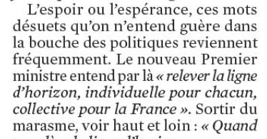 Pour savoir qui va servir la nomination de Michel Barnier il suffit de lire cette hagiographie émotive du JDD