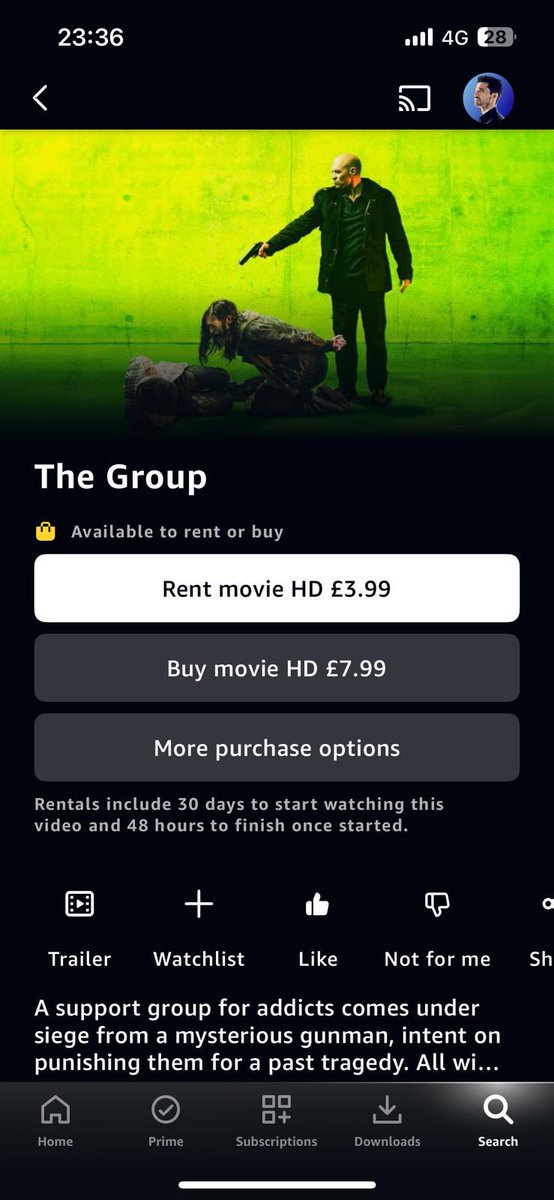 Now live on <a href="/PrimeVideo/">Prime Video</a> to rent or buy is our feature film ‘The Group’ which was shot back in 2020. <a href="/IMDb/">IMDb</a> <a href="/AtiusManagement/">ATIUS</a> #actor #thriller #featurefilm #independentfilm 

watch.amazon.co.uk/detail?gti=amz…
