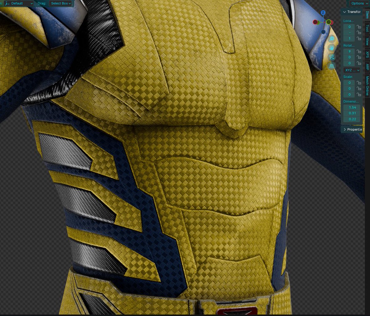 Mine wolverine 3d model is outtt

Go check my gumroad👇🏻

malcolm3d.gumroad.com/l/dohec?layout…

#digitalart #DeadpoolAndWolverine #Wolverine #Marvel #3DCG #HughJackman #RyanReynolds
#Deadpool #Wolverpool