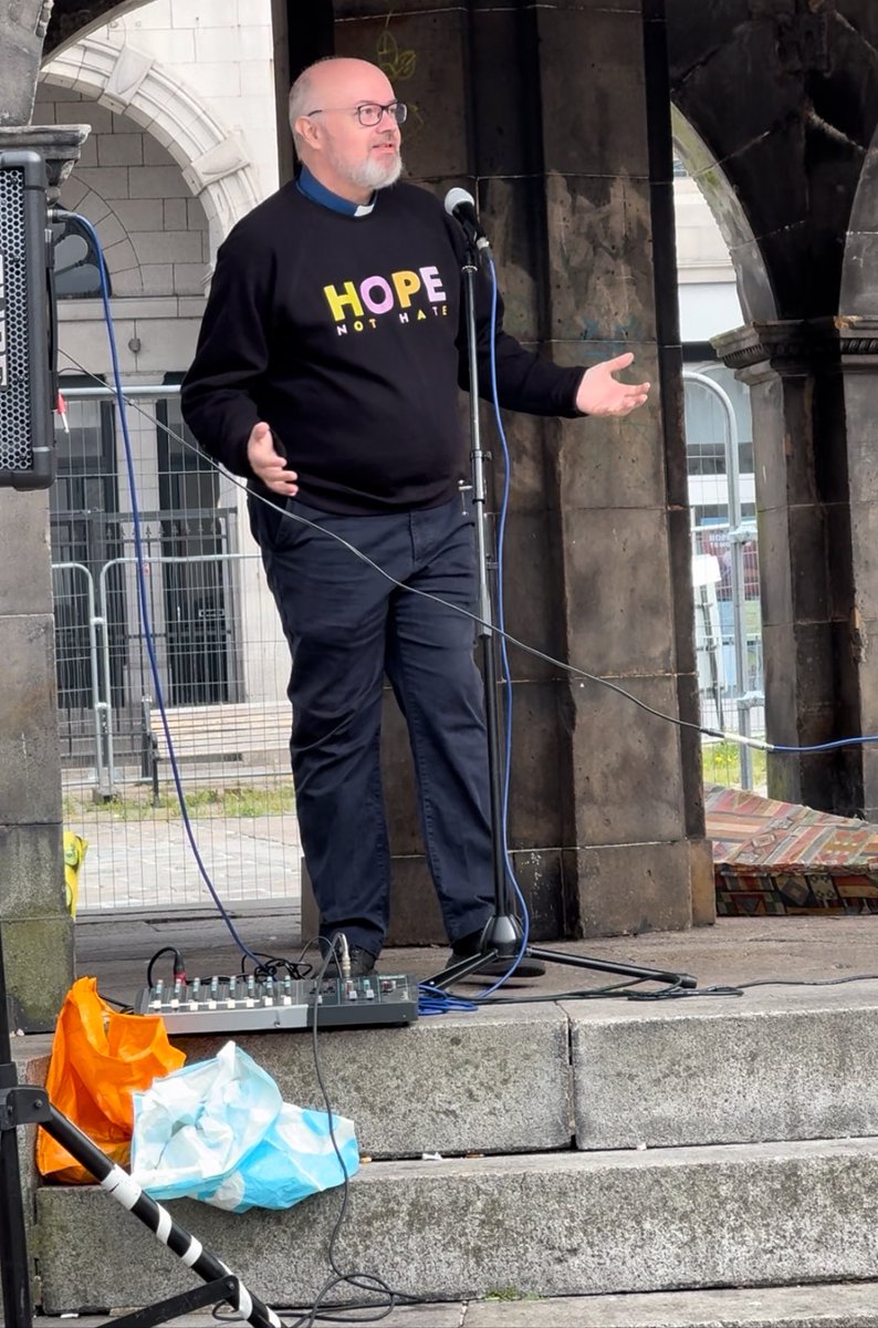 maryoddsocks's tweet photo. Went to Aberdeen Against Hate Rally yesterday. A wonderful diverse bunch of people who know that love wins. https://t.co/Gz8PHnEF6L