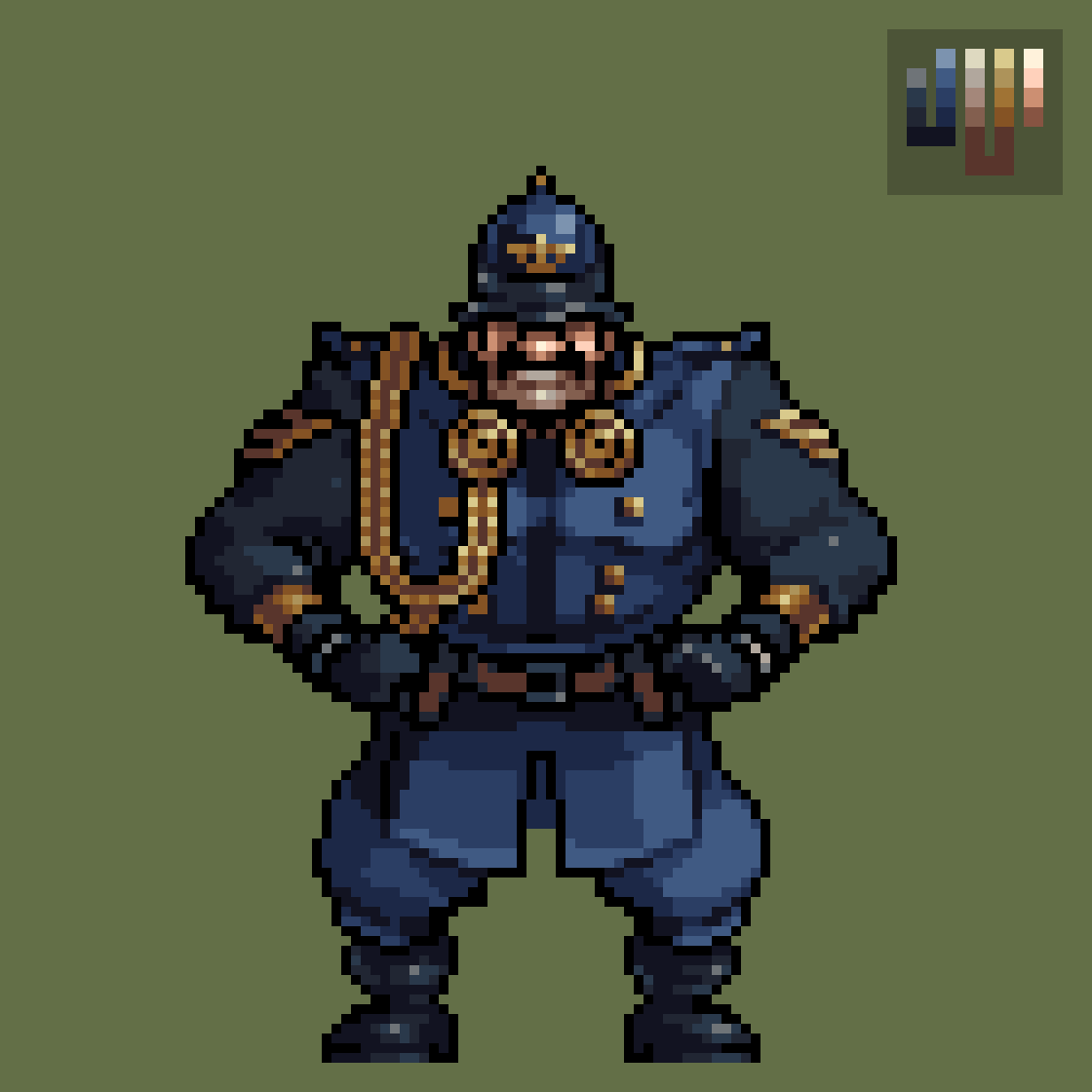 Deadlock Warden
#pixelart