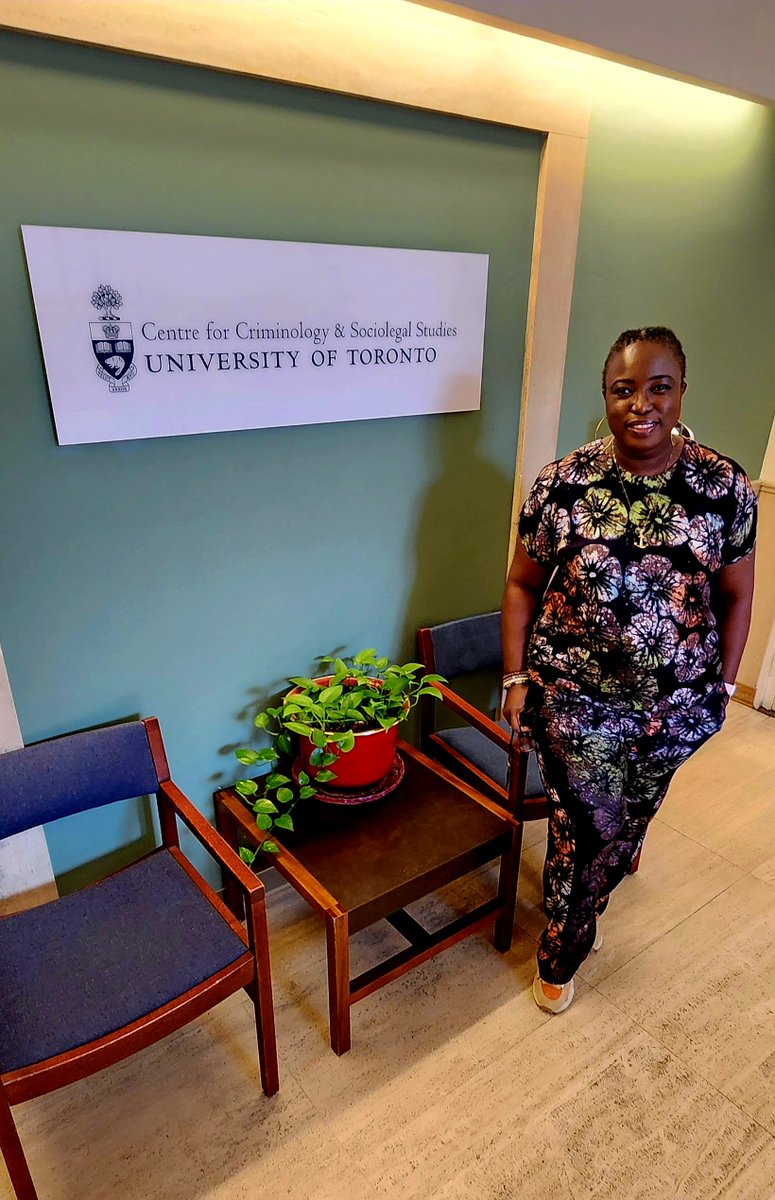 BukkyShonibare's tweet photo. My PhD. journey begins!

I am thrilled to start the PhD program in Criminology and Sociolegal Studies at the University of Toronto (@UofT), where I will explore a research topic that sits at the intersection of law/criminal justice, AI/digital technologies, and sexual violence. 

My research focuses on AI-driven justice for survivors of rape and defilement in Nigeria. I will examine tech and AI tools that facilitate justice for survivors of sexual violence, and introduce my AI-powered tool designed to collect, store, and preserve survivors' stories/testimonies and evidence for use if/whenever they want to pursue legal action. Also, I will consider AI-assisted tools that provide holistic support services to survivors.

I will explore issues relevant to my essential question, such as the digital divide and unequal access to technology among vulnerable populations. Worth considering, also, is algorithmic bias—how AI systems are driven by data which, ab initio, mirrors entrenched negative social norms and human biases, and how data bias results in wrongful profiling and conviction of alleged perpetrators. Not forgetting privacy rights and ethical considerations in the pursuit of AI-facilitated justice, especially in handling sensitive personal data of both the survivors and alleged offenders.

I am profoundly grateful to the Centre for Criminology and Sociolegal Studies (CrimSL) of the University of Toronto for the full scholarship and this incredible opportunity. I am particularly honoured to be co-supervised by well-accomplished and distinguished professors Kelly Hannah-Moffat and Kamari Maxine Clarke, whose transformative scholarship transcends borders and from whom I am eager to learn and grow.

This PhD. is more than an academic pursuit for me. It is deeply personal. It is an opportunity to consider, create, and contribute to the possibility of legal justice for those who, like me, are survivors of sexual violence.

Velut arbor ævo.

#Sojourning