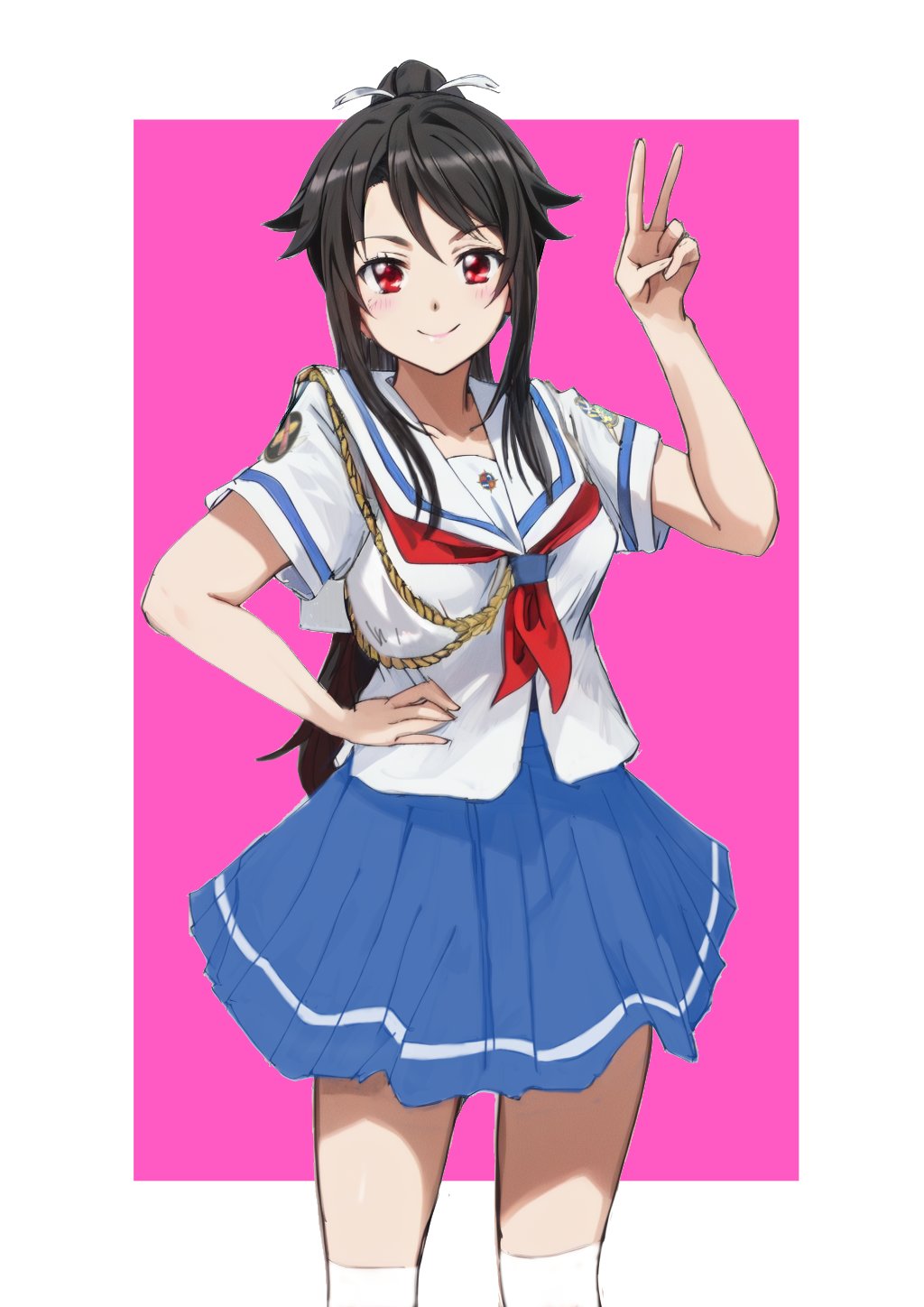 HIGH SCHOOL FLEET 宗谷ましろ Y46Z Mashiro Munetani (宗谷 ましろ) - High School Fleet (ハイ